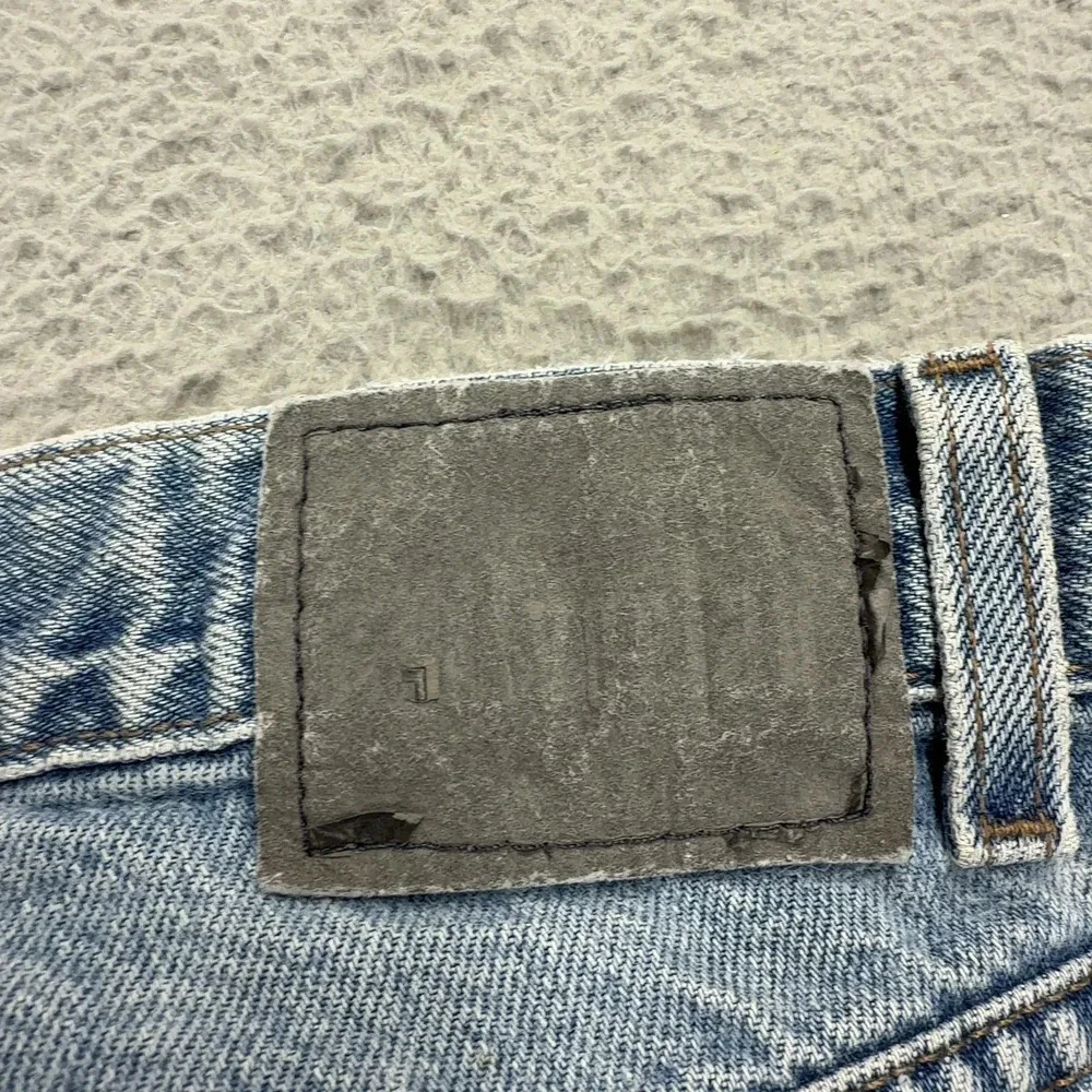 Levis SilverTab Mens 34x32 Straight Relaxed Light Wash Blue Jeans Baggy Denim